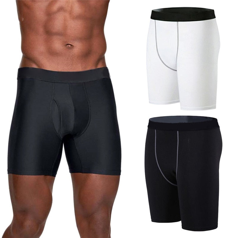 Men Compression Short Running Tights Men's