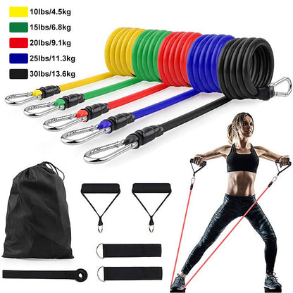 Set Latex Resistance Bands Crossfit