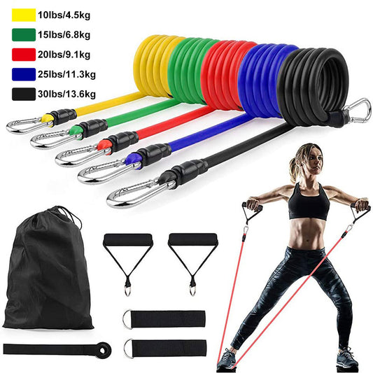 Set Latex Resistance Bands Crossfit