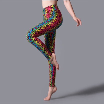 Casual Leggings Women Black Plus Size Elastic