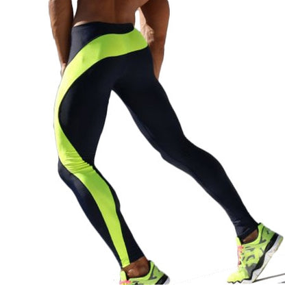 Brand Running Tights Men Compression Fitness