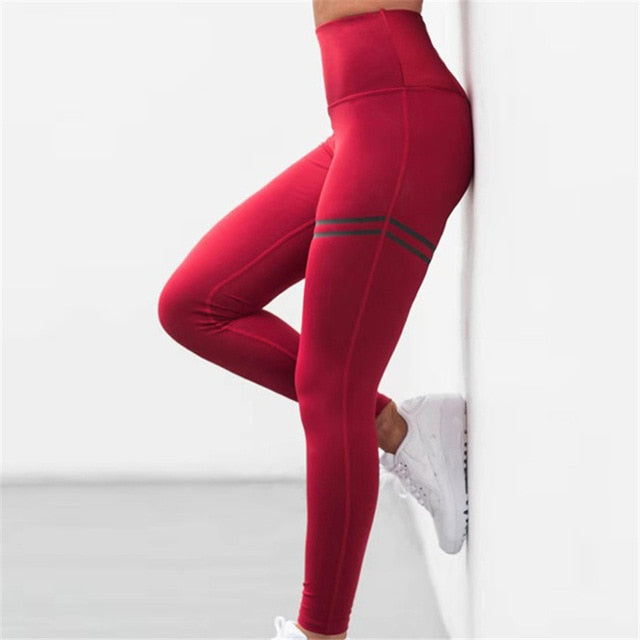 High Elastic Fitness Sport Leggings Tights Slim Running