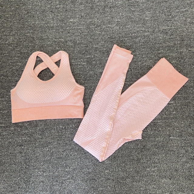 Women yoga set gym clothing Female Sport fitness