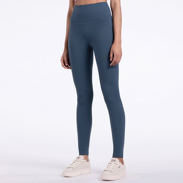 Seamless Gym Leggings With Pocket Sport Women