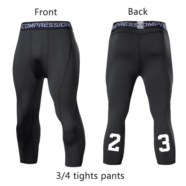 Mens Compression Pants Men Sport Tights Leggings