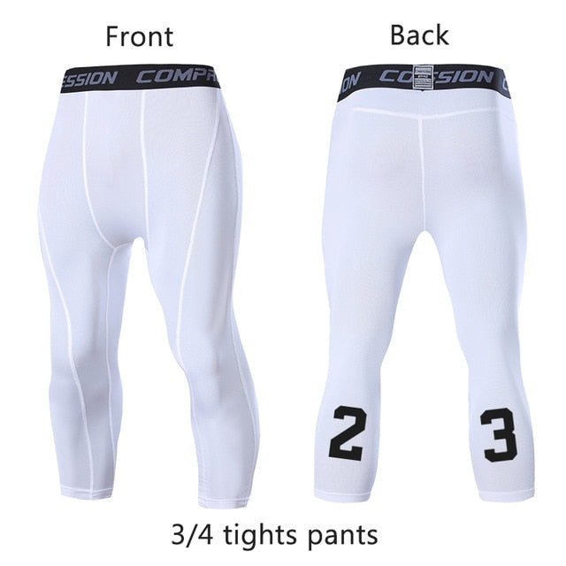 Mens Compression Pants Men Sport Tights Leggings