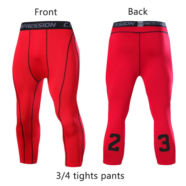 Mens Compression Pants Men Sport Tights Leggings