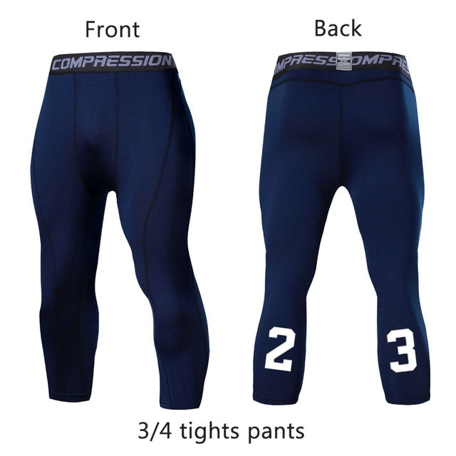 Mens Compression Pants Men Sport Tights Leggings