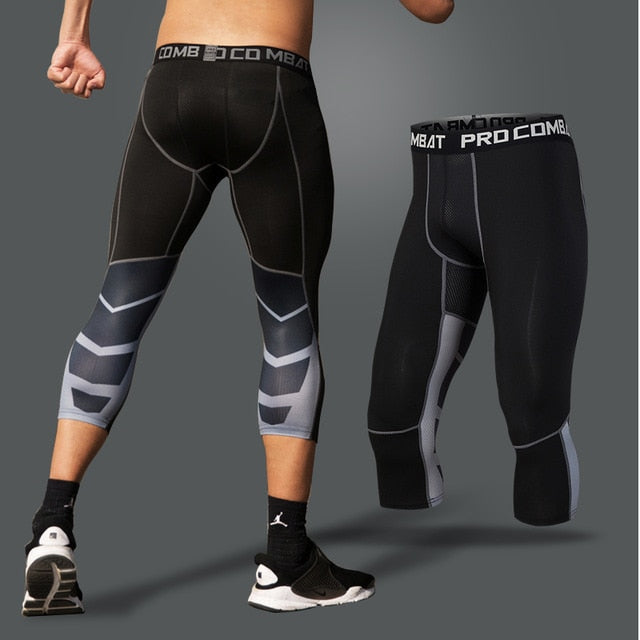 Mens Compression Pants Men Sport Tights Leggings