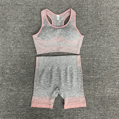 Women yoga set gym clothing Female Sport fitness