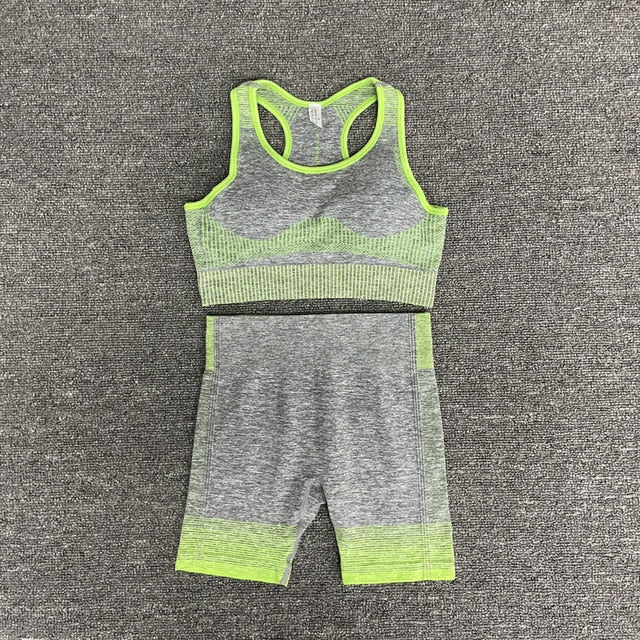 Women yoga set gym clothing Female Sport fitness