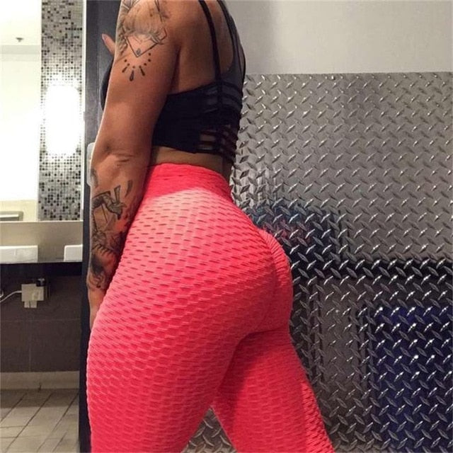 Sexy Yoga Pants Sport Leggings High Waist Push Up