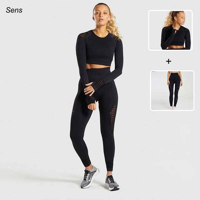 Fitness Set Women Yoga Suit Fitness Clothing Women Gym