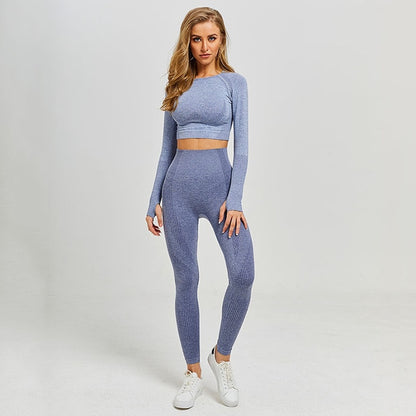 Women Vital Seamless Yoga Set Gym Clothing