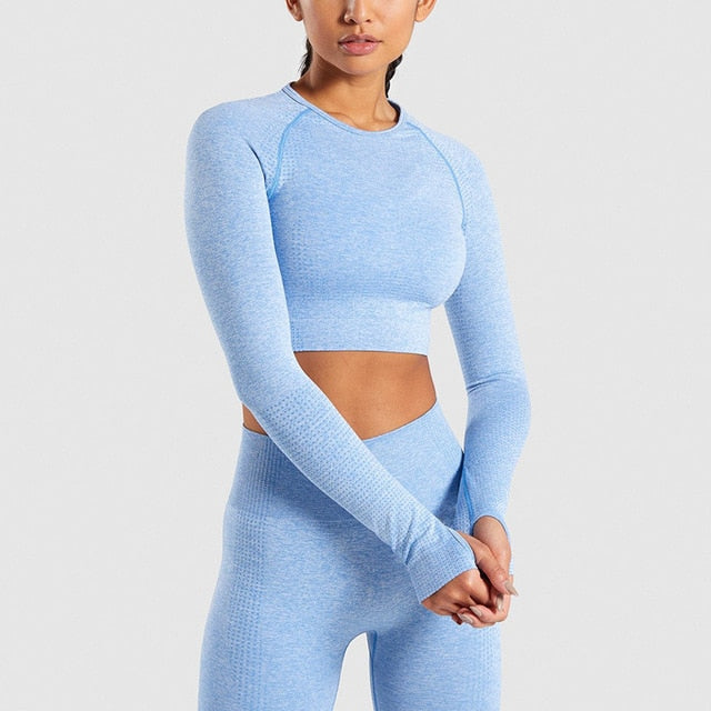 Women Vital Seamless Yoga Set Gym Clothing