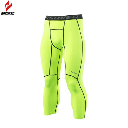 New Men's Running Tights Compression