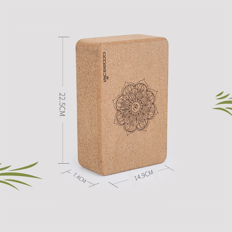 Natural Cork Yoga Bricks