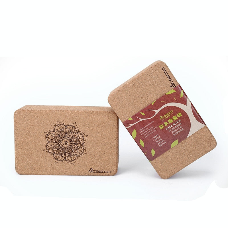 Natural Cork Yoga Bricks